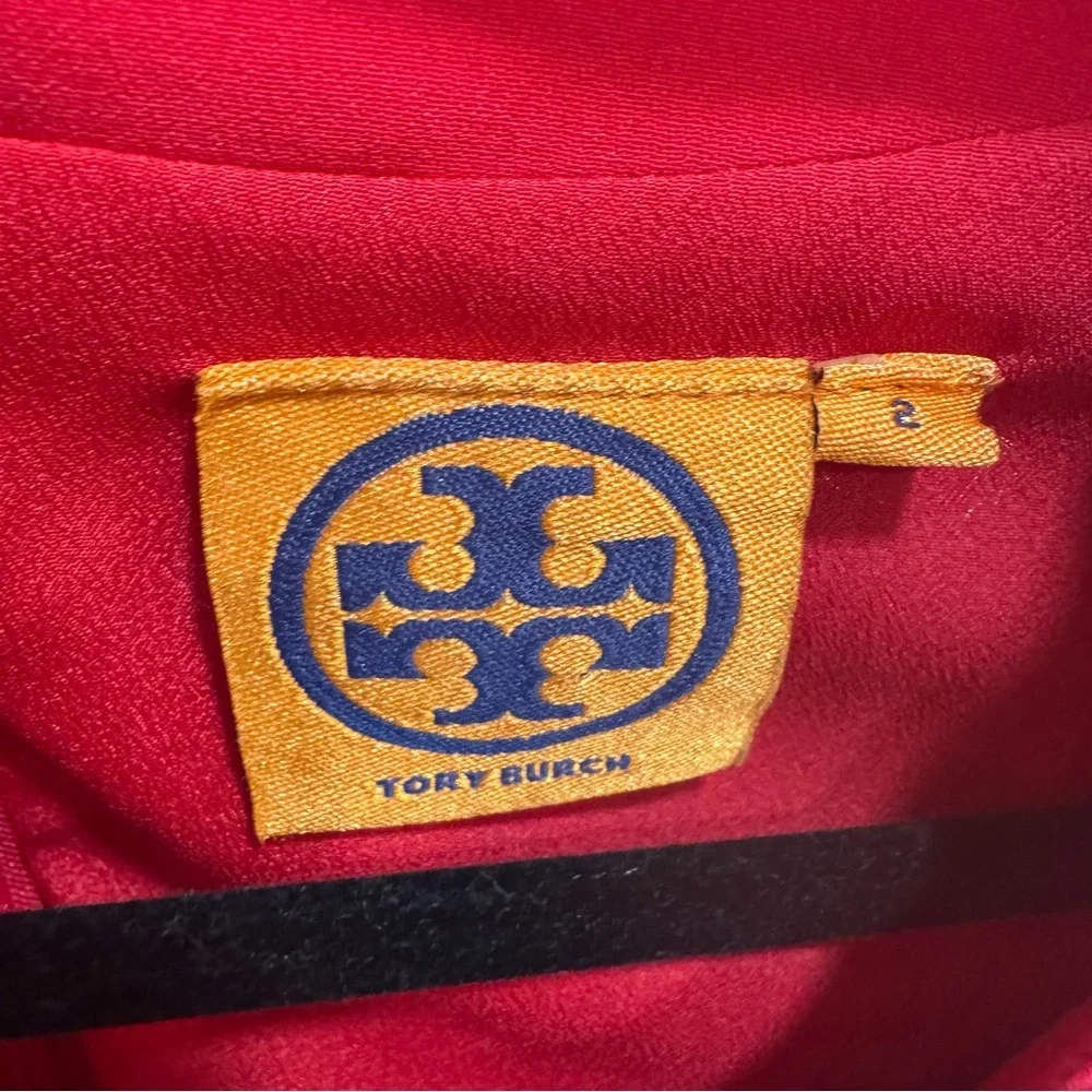 Tory Burch vibrant red